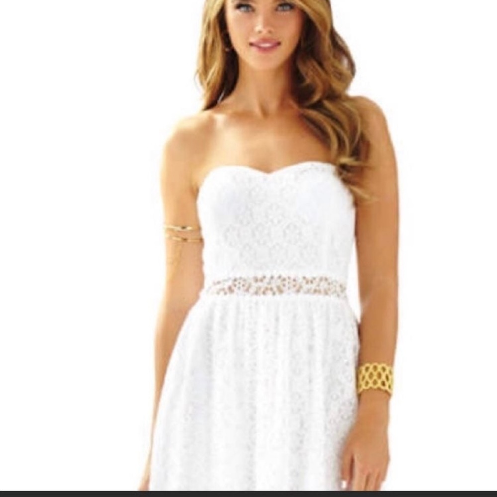 NWT Lilly Pulitzer white dress, Medium - Picture 3 of 10